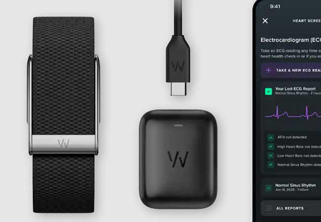 Whoop MG, Charger & Phone Application
